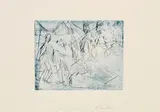 Ernst Ludwig Kirchner, Kuh am Brunnen, 1919, Drypoint