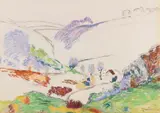 Armand Guillaumin, Paysage de la Creuse