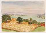 Otto Dix, Blick auf die Insel Reichenau