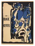 Wassily Kandinsky, Holzschnitt für den Almanach "Der Blaue Reiter"