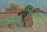 Henry van de Velde, Die Kartoffelausmacherin (Bäuerin auf dem Felde)