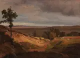 Louis Gurlitt, Heidelandschaft bei Silkeborg in Jütland, Dänemark