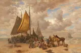 Desire Thomassin, Fischer am Meer