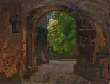 Friedrich Kallmorgen, Burgtor (Eingang zu Schloß Wiesenburg in der Mark)
