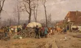Karl Stuhlmüller, Herbstlicher Viehmarkt