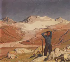 Erich Erler, Alpenfrühling, Ca. 1900-1920, Oil on canvas