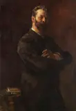Otto Greiner, Porträt des Zeichenlehrers Arthur Haferkorn