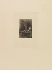 Félicien Rops, 23 Bll.: Figürliche Darstellungen, weibliche Akte und Karikaturen, Etching