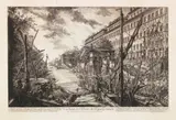Giovanni Battista Piranesi, Veduta del Porto di Ripa Grande