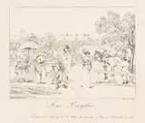 Johann Adam Klein, Das Burgthor, 1812, Etching
