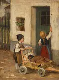 Franz Defregger, Der kranke Dackel