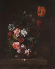 Blumenstillleben by William Gouw Ferguson, Oil on canvas, sold May 2015