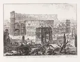 Giovanni Battista Piranesi, Veduta dell'Arco di Constantino, e dell'Anfiteatro Flavio detto il Colosseo