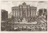 Giovanni Battista Piranesi, Veduta in prospettiva della gran Fontana dell'Acqua Vergine detta di Trevi