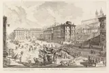 Giovanni Battista Piranesi, Veduta di Piazza di Spagna