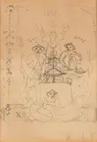 Carl Spitzweg, Musizierende Chinesen