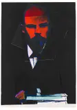 Andy Warhol, Lenin, 1987, Silkscreen in colors