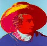 Andy Warhol, Goethe, 1982, Silkscreen in colors