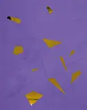 Anselm Reyle, Purple Earth, 2007, Acrylic