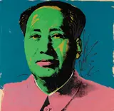 Andy Warhol, Mao, 1972, Silkscreen in colors
