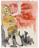 Georg Baselitz, Adieu (Remix), 2006, Watercolor