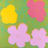 Andy Warhol, Flowers, 1970, Serigrafie auf festem Papier