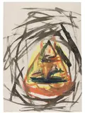 Georg Baselitz, Ohne Titel, 1984, Watercolor