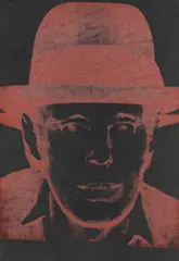 Joseph Beuys by Andy Warhol, 1980, Silkscreen in colors, sold Dec 2014