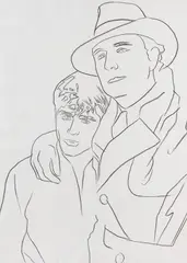 Some Men Need Help by Andy Warhol, Ca. 1982, Pencil drawing, sold Dec 2014