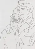 Andy Warhol, Some Men Need Help, Ca. 1982, Pencil drawing