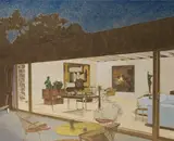 Stefan Kürten, Ultramarine II, 2004, Oil on canvas