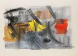 Ohne Titel by Fritz Winter, 1959, Öl auf Karton, sold Dec 2014