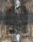 Antoni Tàpies, Paper with two marks, 1968, Acrylic
