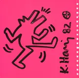 Keith Haring, Dog barking, 1982, Felt-tip pen drawing