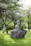 Adam Myjak, Ohne Titel (aus dem Zyklus "Menschliche Landschaften"), Wohl 1980, Bronze
