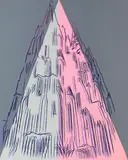 Andy Warhol, Cologne Cathedral, 1985, Silkscreen in colors