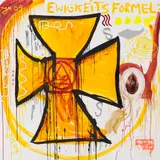 Ewigkeitsformel by Jonathan Meese, 2009, Oil, sold Dec 2014
