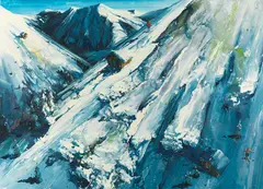 Ohne Titel by Sven Kroner, 2002, Oil on canvas, sold Dec 2014