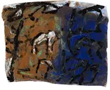 Emil Schumacher, GB - 14/1996, 1996, Mixed media