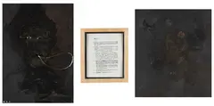 Thomas Zipp, White Dada Luther Triptychon, 2008, Oil on canvas