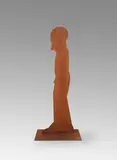 Horst Antes, Figur 1000, 1987, Eisen, korrodiert und graviert