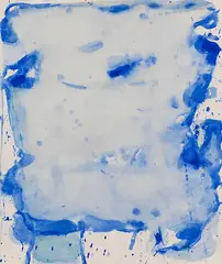 Untitled (SF60-1383) by Sam Francis, Ca. 1960, Watercolor on paper, sold Dec 2014