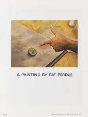 Jonathan Monk, A Painting by Pat Perdue, 2006/07, Oil