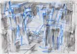 Günther Förg, Ohne Titel, 1996, Gouache