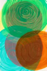Katharina Grosse, Ohne Titel, 2005, Gouache