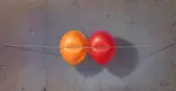 Tommy Carlsson, Captured Baloons, 2009, Oil on canvas