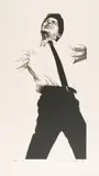 Robert Longo, Jules, 1983, Lithograph