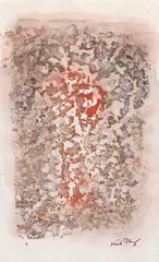 Ohne Titel by Mark Tobey, Um 1965/1970, Monotype, sold Dec 2014