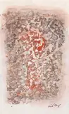 Mark Tobey, Ohne Titel, Um 1965/1970, Monotype