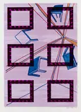 Der Kuchen ist alle? by Sigmar Polke, 2006, Silkscreen in colors, sold Dec 2014